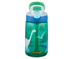 Contigo 420mL Jungle Dino Gizmo Autospout Drink Bottle - Green/Blue