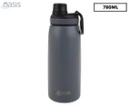 Oasis 780mL Double Wall Insulated Sports Bottle - Steel