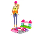 Barbie Builder Doll 50 Piece Playset