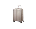 Samsonite Lite-Cube 55cm Small Spinner Suitcase Ivory Gold