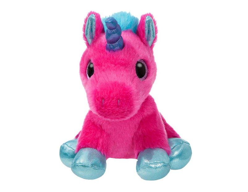 Sparkle Tales 7" Starlight Hot Pink Unicorn Plush Toy