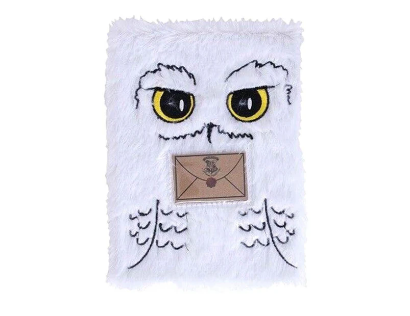 Harry Potter Hedwig A5 Plush Notebook