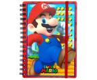 Super Mario 3D Lenticular A5 Wiro Notebook
