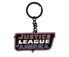 Justice League of America Logo Metal Keyring