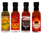 Sound The Alarm Hot Sauce Collection 4-Pack