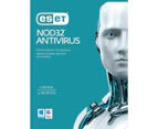 ESET NOD32 Antivirus Software 1 Device 1 Year License Card