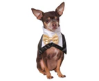 Tuxedo Bandana Pet Costume Size: Medium - Large