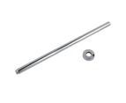 Round Chrome Stainless Steel Ceiling Shower Arm 600mm Wall connector