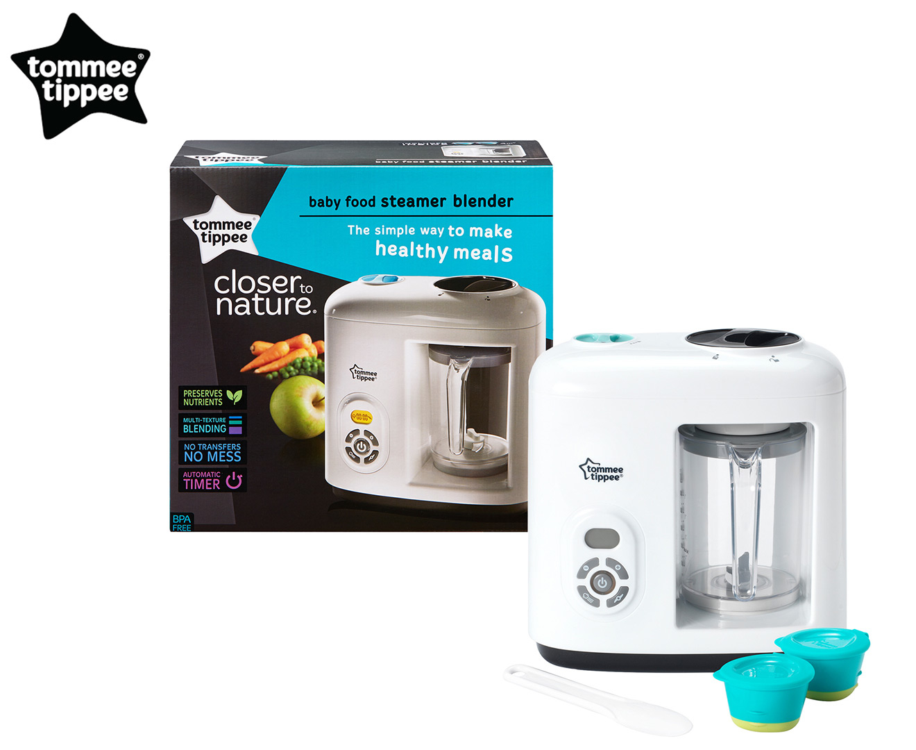 Tommee tippee best sale steamer blender target