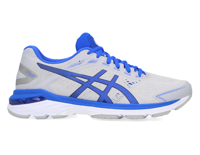 ASICS Women's GT-2000 7 Lite-Show Running Sports Shoes - Mid Grey/Illusion Blue