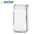 Anchor Hocking 1.89L Stackable Glass Jar 1