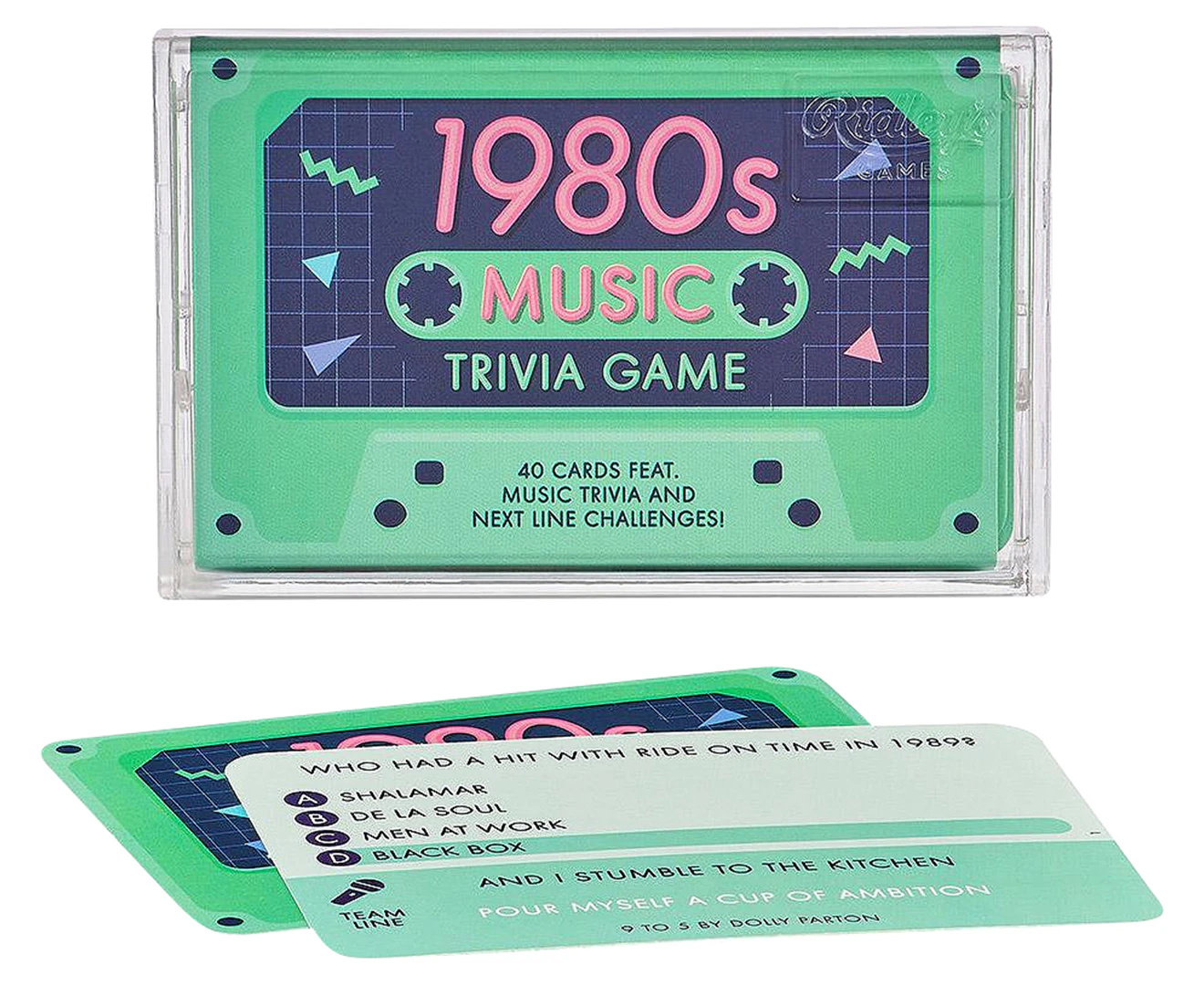 Ridley's 1980s Music Trivia Tape Game