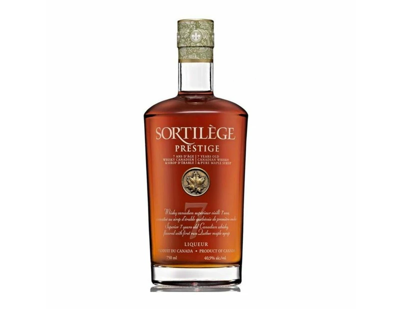 Sortilege Prestige Whisky 7 Year Old with Maple Syrup 40.9% 750ml