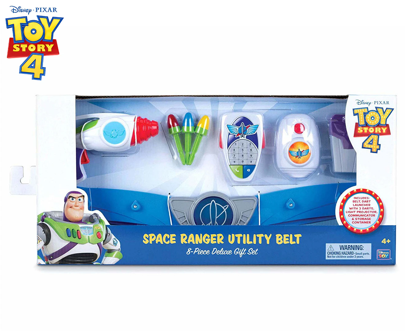 Toy Story 4 8-Piece Buzz Lightyear Space Ranger Utility Belt - Multi