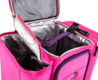 6 Pack Fitness Innovator 500 Carry Bag - Hot Pink/Purple