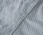 Sheridan Stedwell Queen Bed Quilt Cover - Blue Fog