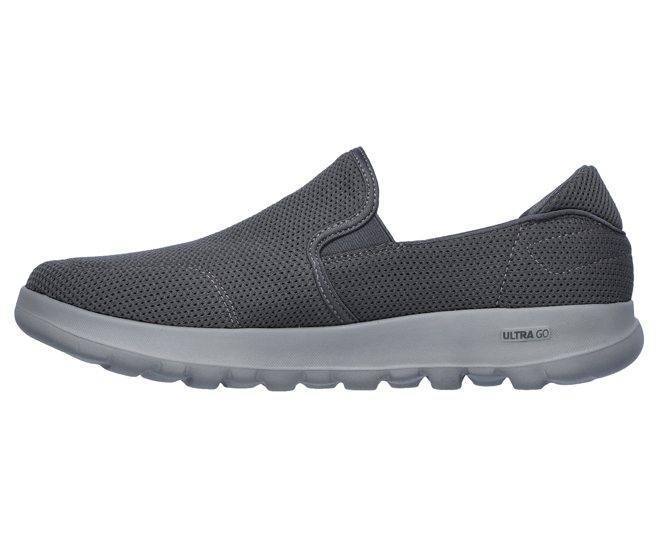 Skechers Men's Adapt Ultra Leisure Slip-On Shoe - Charcoal | Catch.co.nz