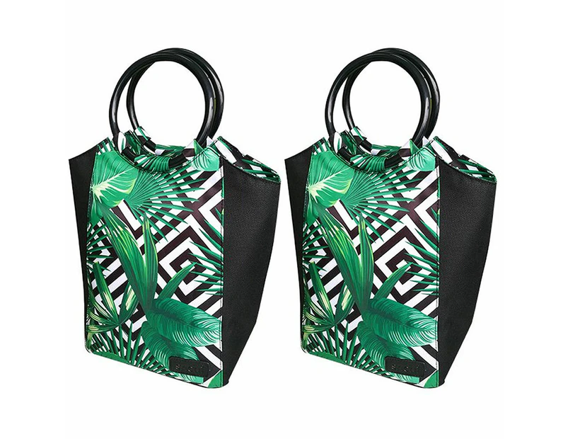 2x Sachi Insulated Lunch Box Carry Tote Picnic Storage Portable Bag Palm Springs