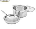 Scanpan 2-Piece Stainless Steel Impact Cookware Set