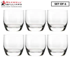 Set of 6 Maxwell & Williams 340mL Whisky Glasses