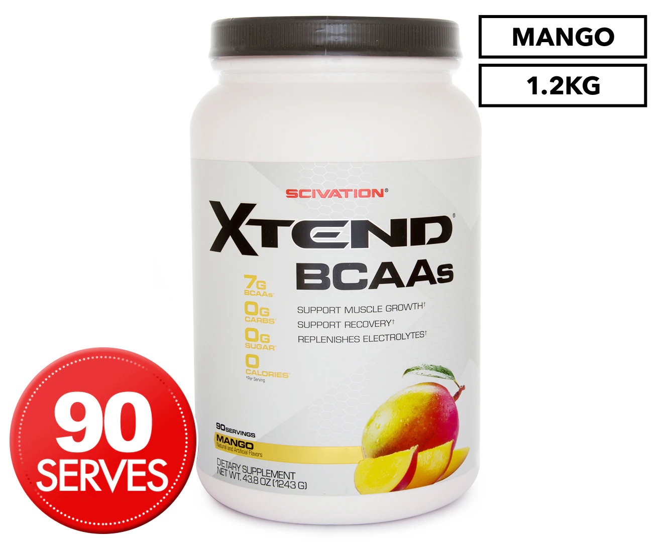 Scivation Xtend BCAAs Mango 1.2kg