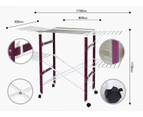 Extra Large Heavy Load Sturdy Foldable Clothes Drying Rack (White)