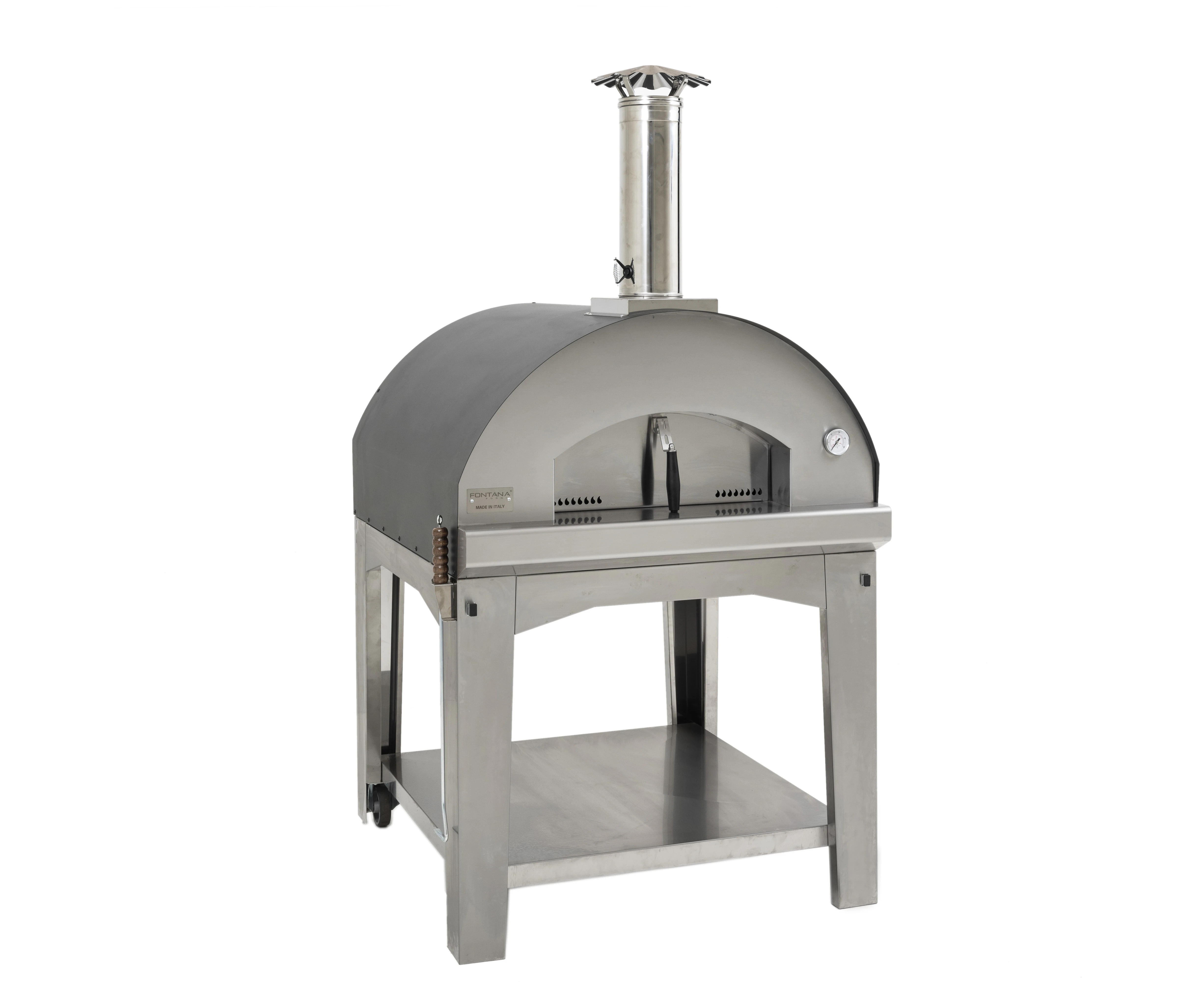 Fontana Marinara Wood Fire Pizza Oven & Stand