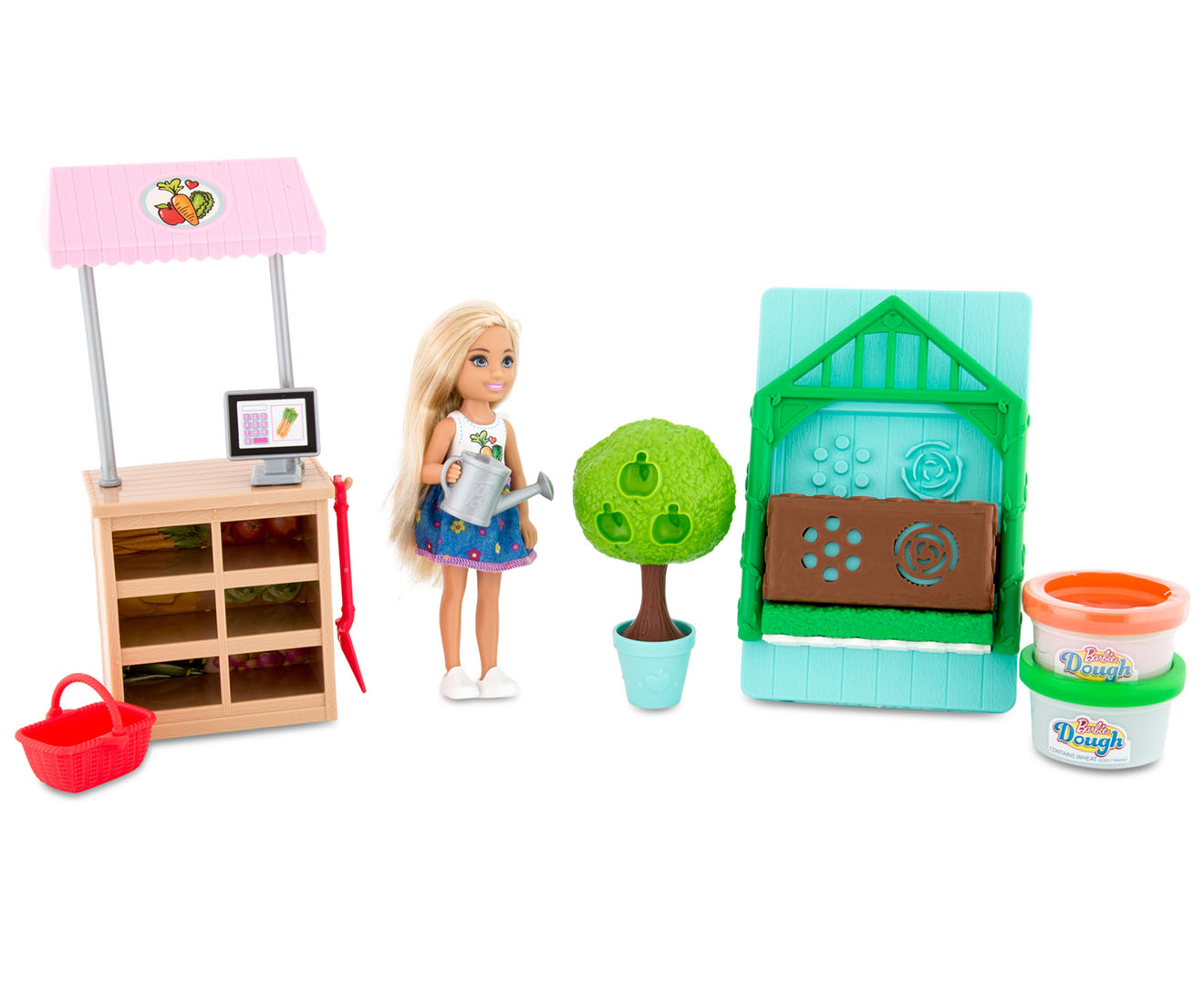 barbie chelsea fruit & veggies playset