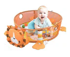 3 in 1 Baby Cartoon Toys Activity Gym Play Mat & Ball Pit Infant Floor Mat