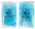 6 Pack Fitness Innovator 300 Meal Management Bag - Black/Blue