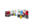 Bruder 1:16 MAN TGS Side Loading Garbage/Recycling Truck Model Truck Toy