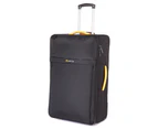 Paklite STO-WAY Black Large Lightweight Luggage Suitcase/Travel Case /3.6kg 96L