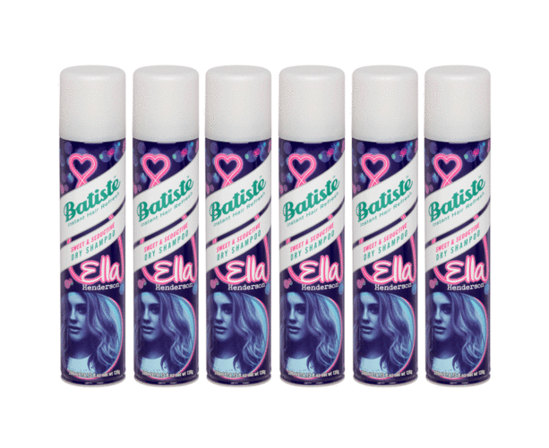Batiste Dry Shampoo 6x 200ml Hair Care Styling/Boost/Refresh Sweet and Seductive