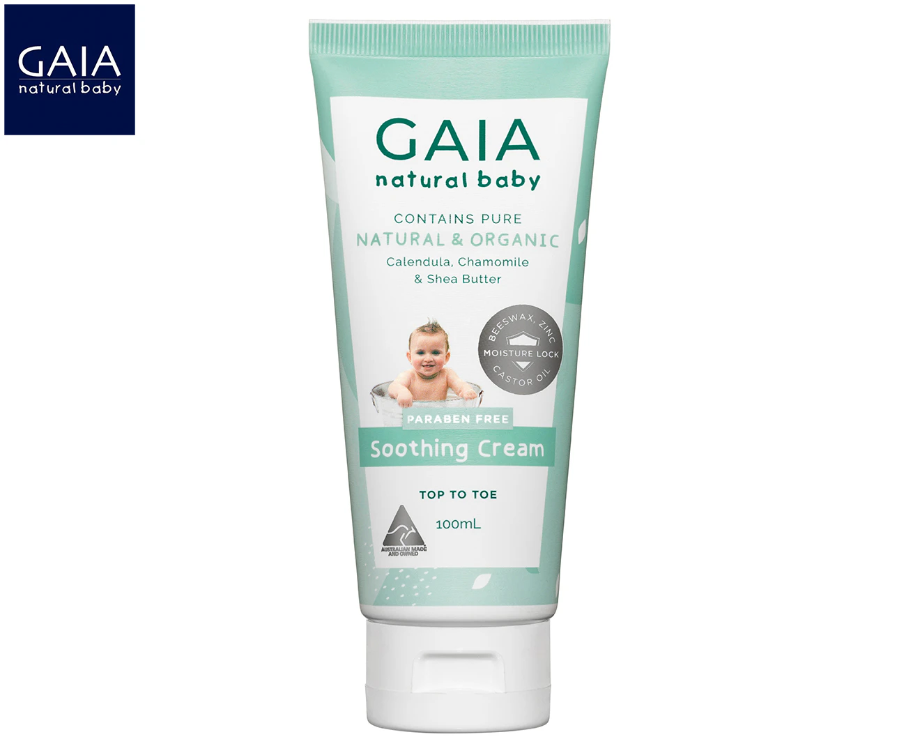 GAIA Natural Baby Soothing Cream 100ml