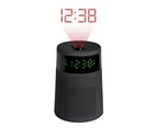 Lenoxx Projector AM/FM Alarm Clock Radio/Snooze Function/Led Digital Display