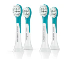 4x Philips HX6032 Sonicare Replacement Heads for Kids Sonic Electric Toothbrush
