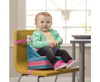 JJ Cole 9m+ Baby/Toddler Feeding/Booster Seat for High-Chair/Foldable/Portable G