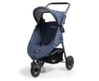 Valco Baby Mini Runabout Doll Toy Stroller - Denim Blue 1