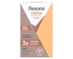 2 x Rexona Clinical Protection Antiperspirant Deodorant Summer Strength 48g