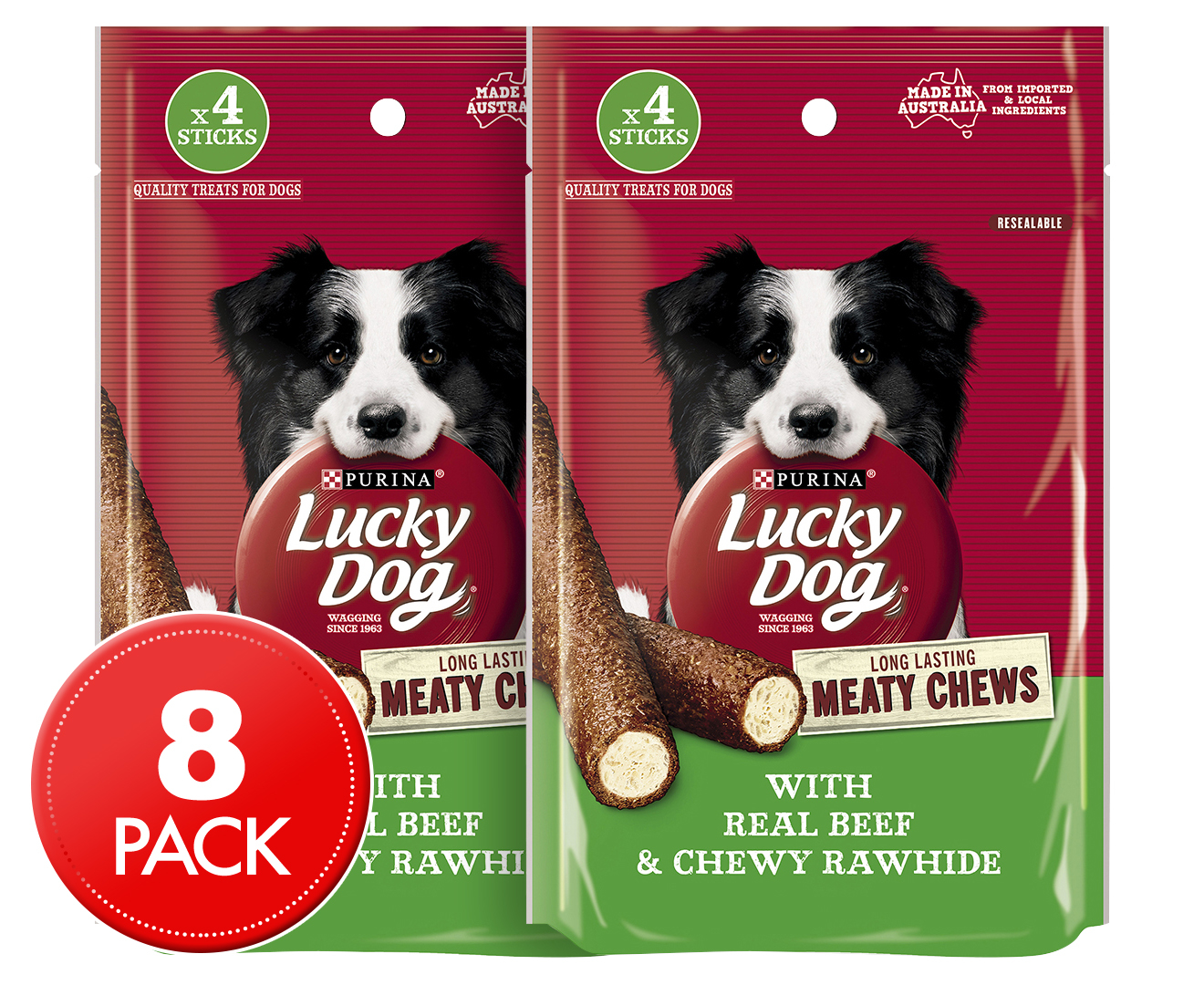 Lucky dog hot sale meaty chews