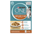 6 x Purina One Adult Urinary Care Cat Food Chicken In Gravy 70g