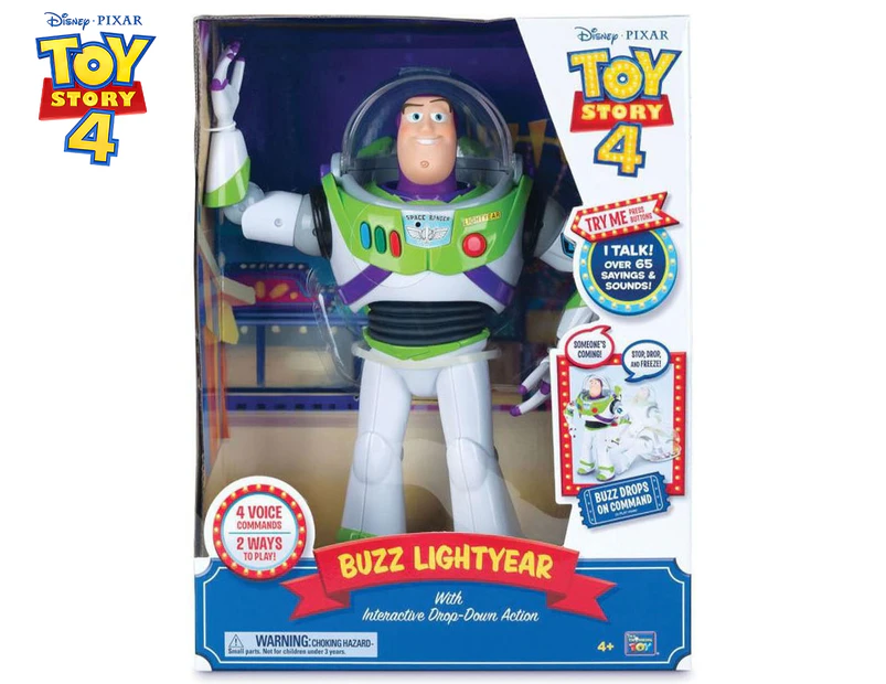 Toy Story 4 12" Interactive Buzz Lightyear Action Figure - Multi