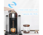 Stainless Steel Reusable Coffee Capsule Cup Filter Set for - Silver