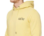 Silent Theory Men's Straight Up Hoodie - Yellow