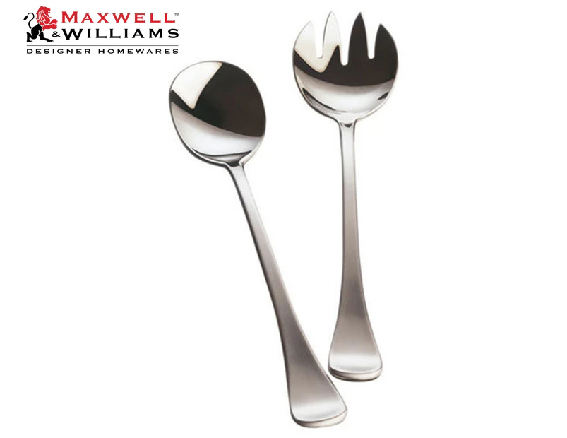 Maxwell & Williams Madison 18/10 Stainless Steel Salad Server Set