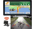 7” GPS & Wireless Reversing Camera, Speed Camera Alerts, Night Vision, Bluetooth & Australian Maps