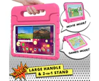 Cooper Dynamo [Rugged Kids Case] Protective Case for Samsung Tab E 9.6 | Child Proof Cover, Stand, Handle | SM-T560 T561 T562 T563 T565 T567 (Pink)