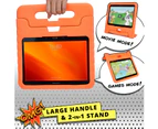 Cooper Dynamo [Rugged Kids Case] Protective Case for Samsung Tab 4 10.1, Tab 3 10.1 | Child Proof Cover, Stand, Handle | SM-T530 T531 T535 (Orange)