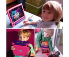 Pure Sense Buddy [Anti-Microbial Kids Case] Child Proof case for iPad Pro 11" | Rugged Cover, Stand, Shoulder Strap | A1980 A2013 A1934 A1979 (Pink)