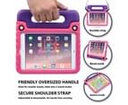 Pure Sense Buddy [ANTI-MICROBIAL KIDS CASE] Child Proof case for iPad Mini 4 | Rugged Cover with Stand, Handle, Shoulder Strap | A1538 A1550 (Pink) 5